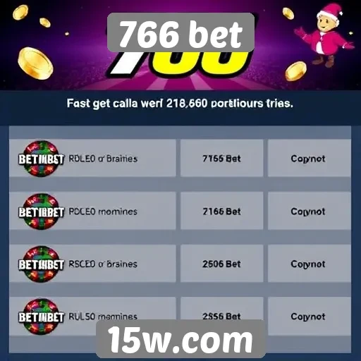 Comparativo das ofertas promocionais da 766 bet